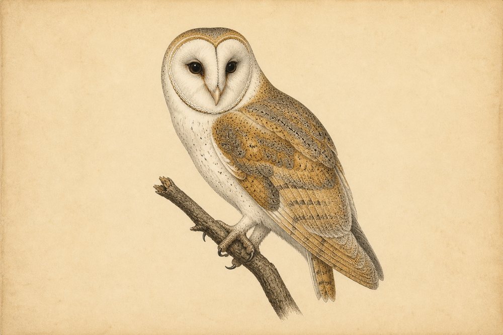 Barn owl (Tyto alba)